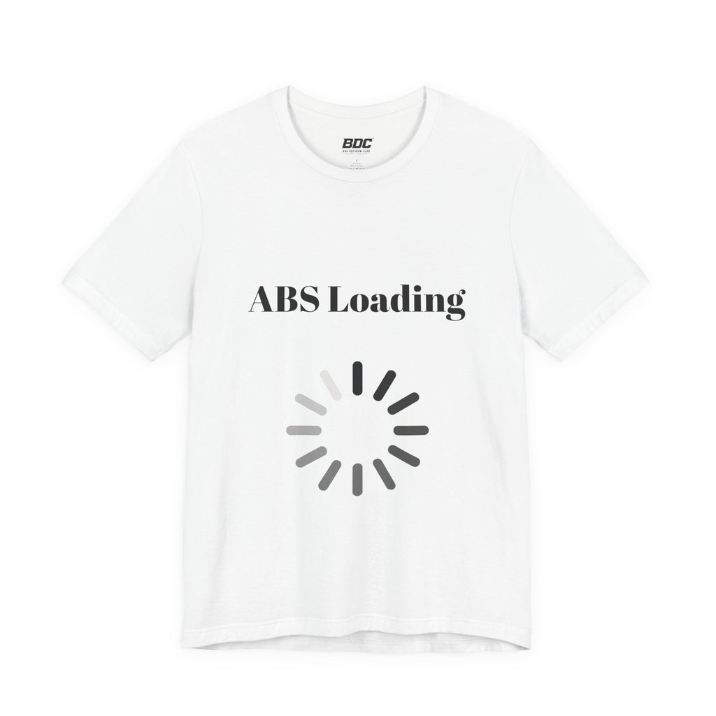 ABS-magtröja – rolig tränings-t-shirt