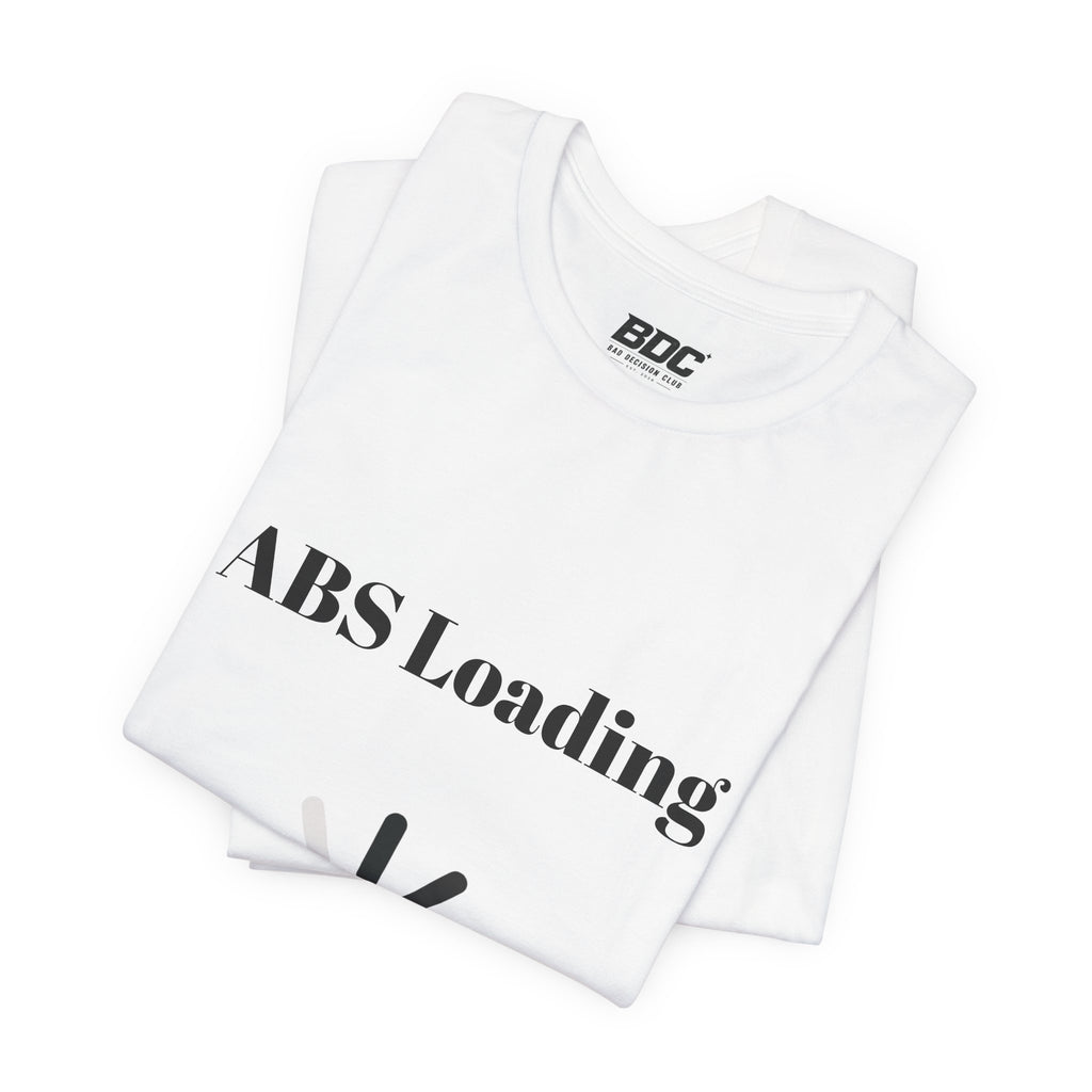 ABS-magtröja – rolig tränings-t-shirt