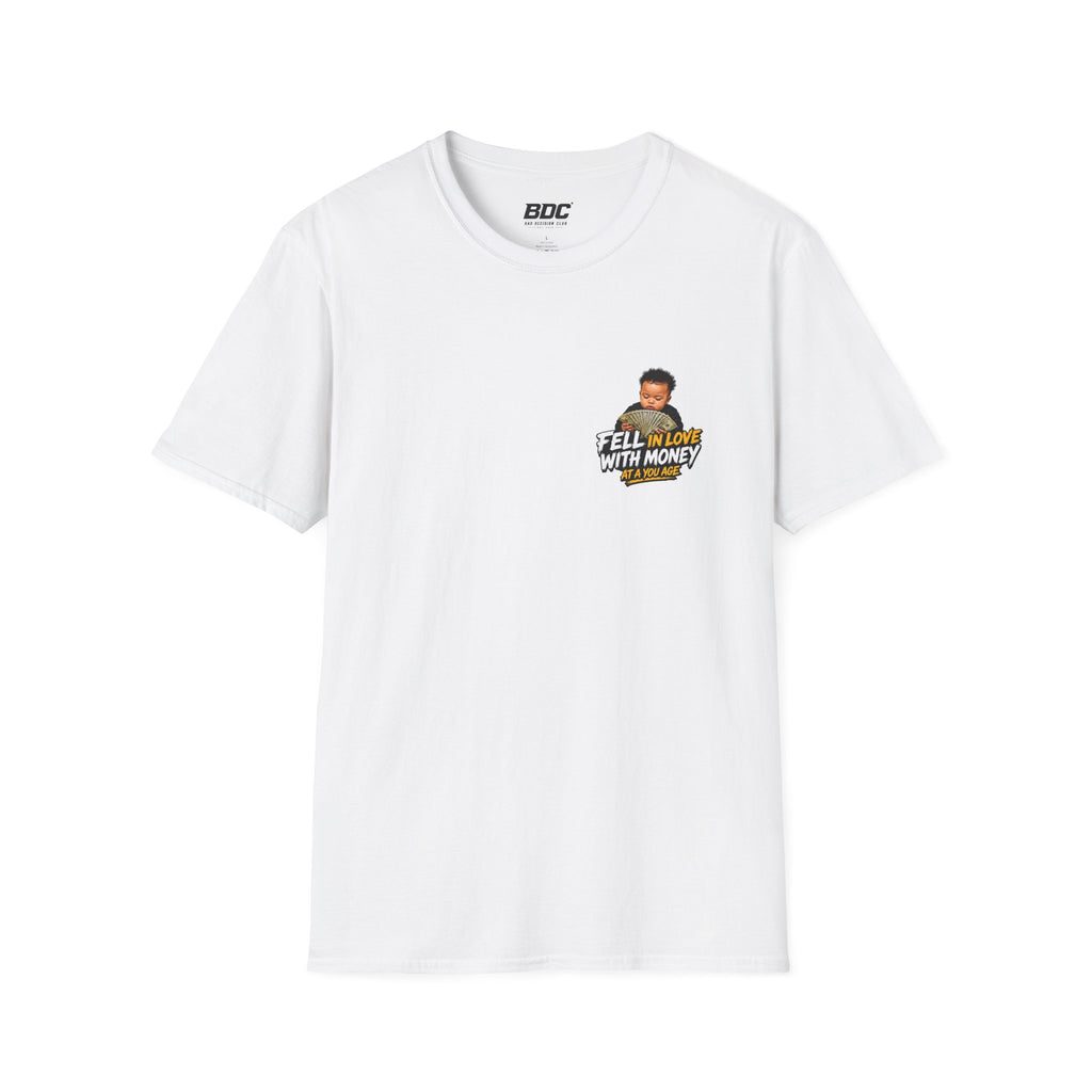 Fell in Love With Money T-shirt — Retro Kid Pocket Graphic