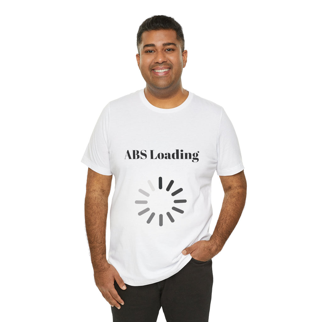 ABS-magtröja – rolig tränings-t-shirt